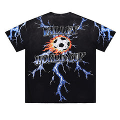 Lightning Tiger Pattern T-shirt #V2923