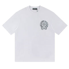 CH Patterned Cotton T-shirt
