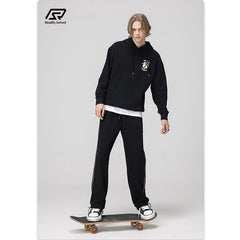 NODP RS No. 7 print fashion brand hooded sweater