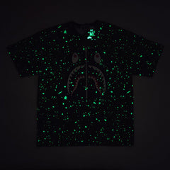 BAPE Glow Color Camo Shark T-Shirts