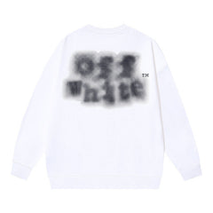 Off White Logo Pattern Printed Sweatshirts