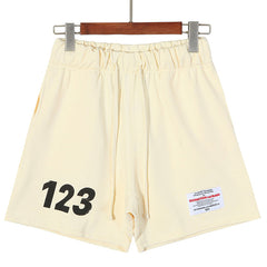 RRR123 letter printing Shorts