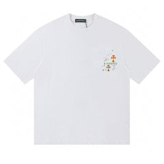 CH Patterned Cotton T-shirt