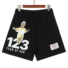 FOG X RRR123 Little Boy Print Shorts