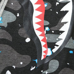 BAPE Glow Color Camo Shark T-Shirts