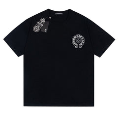 CH Patterned Cotton T-shirt