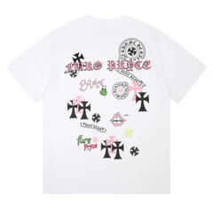 CH Patterned Cotton T-shirt