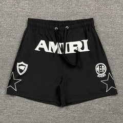 Letter Print Shorts