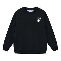 Off White Arrow Pattern Printed Sweatshirts