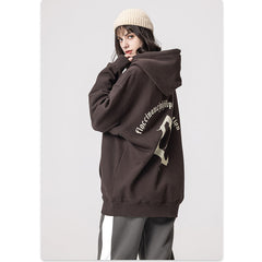 NODP RS Suede foam print Hoodie