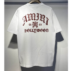 Letter Print T-shirt #766
