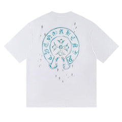 CH Patterned Cotton T-shirt