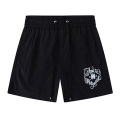 Letter Print Shorts
