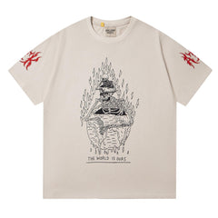 Skull Pattern T-shirt #G530