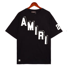 AMIRI Logo Printed Crewneck T-Shirts