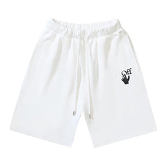 Letter Pattern Shorts
