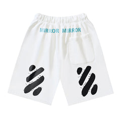 Letter Pattern Shorts