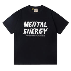 Letter Print T-shirt #G541