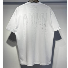 Letter Rhinestone T-shirt #765