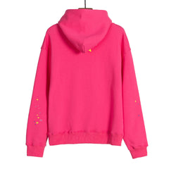 Sp5der Young Thug Punk Hoodie-Pink #142