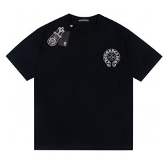 CH Patterned Cotton T-shirt