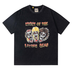 Skull Pattern T-shirt #G536