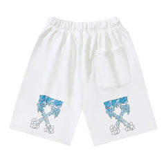 Letter Pattern Shorts