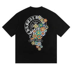 CH Patterned Cotton T-shirt