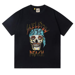 Pirate Skull Print T-shirt #G565