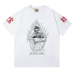 Skull Pattern T-shirt #G530