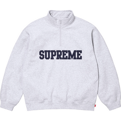 Supreme FW24 Collegiate Half Zip Pullover Sweatshirt