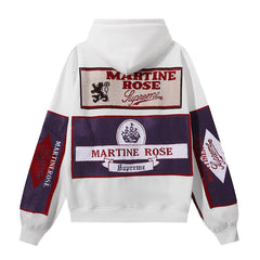 Martine Rose Towel Zip Up Hoodie