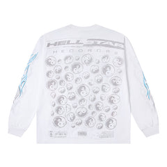 Tai Chi Symbol Reversible Long Sleeve Tee