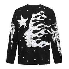 Hellstar Studios All Over Stars Long Sleeve Tee