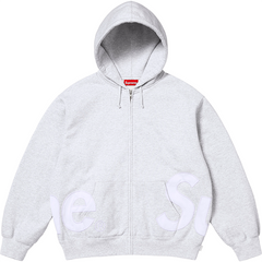 Supreme 25SS Big Logo Zip Up Hoodie