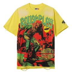 Bandaid Skeleton Skater Tee