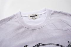 Skull Rhinestone Tee