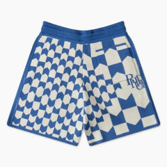 Rhude RHACING CHECKERED KNIT Shorts