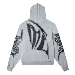 MIXED EMOTION Grey ‘Faded’ Hoodie