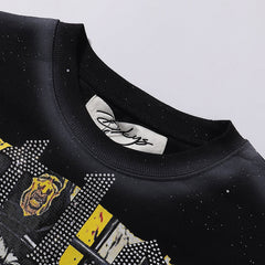 Get Lost Rhinestone Cropped Tee