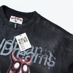Devil Pattern T-shirt #V2919
