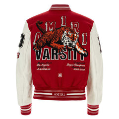 AMIRI Varsity Vintage Patch Bomber Jacket