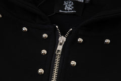 MIXED EMOTION Apricot 'Crown' Hoodie