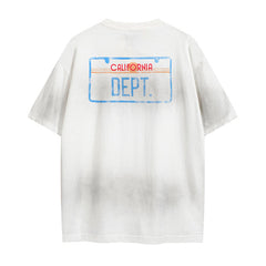 Dirty Distressed Casual T-shirt #G015-29