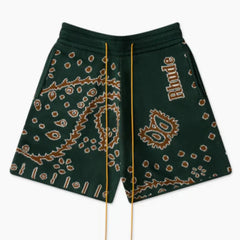 Rhude KNIT BANDANA Shorts