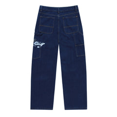 Letter Pattern Jeans #V8271
